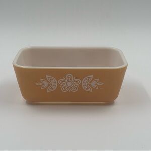 Vintage Pyrex 502 Yellow Fridge Dish - 1.5 Pt